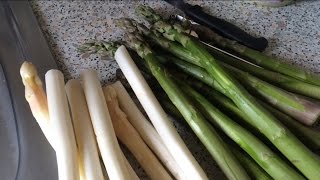 Grüner Spargel Garzeit und Zubereitung [upl. by Ikciv324]