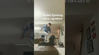 Suplex spinning elbow signature [upl. by Nalat598]