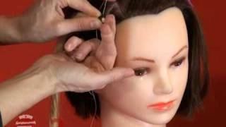 How to Install Single Human Hair Oring Dreadlocks  DoctoredLockscom [upl. by Piane]