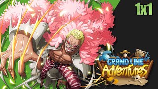 Grand Line Adventures  Doflamingo 1x1 pvp [upl. by Anelrats304]