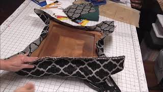 How to Upholster a Chair Seat and Create Smooth Corners [upl. by Anah]