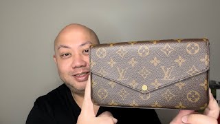 Unboxing Louis Vuitton Felicie Pochette Monogram Plus Full Detail Review [upl. by Janna805]