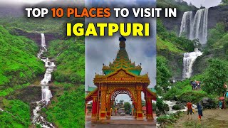 Igatpuri  Top 10 Tourist Places to Visit in Monsoon  Igatpuri Waterfall  Igatpuri Hill Station [upl. by Ahoufe981]