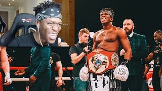 REACTING TO THE KSI WELLER FIGHT [upl. by Alvinia]