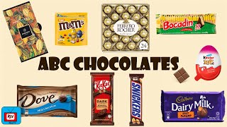 ABC Chocolates for Children  Kids [upl. by Lory]