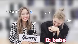 Freen sudden gay panic on Beckys answer 🤭 [upl. by Milak682]