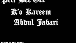 Prti Bee Gee05Ko Kareem Abdul Jabari [upl. by Quintin]