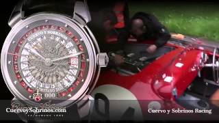 Cuervo Y Sobrinos Historiador Racing Watch  Baselworld 2014 [upl. by Hephzipa]