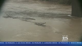 STORM COVERAGE Guerneville residents prepare for the rising Russian River [upl. by Lowson]