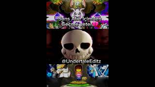 undertale PowSans fight yapıyorsundur [upl. by Ereveniug]