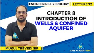 Lecture 72  Chapter 08  Introduction of Wells amp Confined Aquifer  Engineering Hydrology [upl. by Gettings]