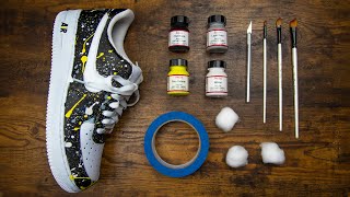 How To Customize Nike AF1s 🎨👟 EASY [upl. by Ttegdirb737]