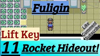 Pokemon Fuligin Part 11 PokeFan Found Rocket Hideout In Game Corner At Therus City amp Lift Key [upl. by Emelda]