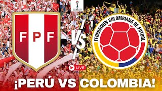 🔴 PERÚ vs COLOMBIA EN VIVO  ELIMINATORIAS COPA DEL MUNDO 2026 [upl. by Ailedua]