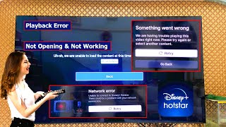 How to Fix All Error of Hotstar in Smart TV [upl. by Enirok957]