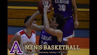 NCAA Mens Basketball  Kalamazoo College vs Albion College [upl. by Doreg]