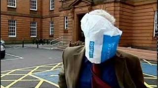 Greggs Bag in Reporters Face [upl. by Lisle]