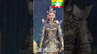 Miss Grand Myanmar 🇲🇲  National Costume Competition 2024 [upl. by Bobine786]