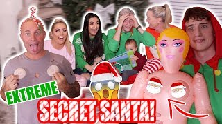 SECRET SANTA FULL BARKER FAMILY PRESENT SWAP HILARIOUS [upl. by Tim]