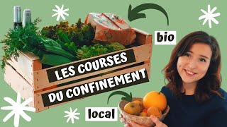 Les courses du confinement en France  bio et local [upl. by Annaig]