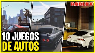 🚗LOS 10 MEJORES JUEGOS DE SIMULACION DE AUTOS EN ROBLOX QUE NO DEBERIAS PERDERT  2023 RECOMENDADOS [upl. by Enaitsirhc402]