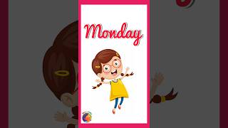 english days of the week weekdays song for kindergarten days of the week song in english [upl. by Renny]