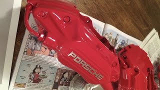 How to Refresh amp Repaint Porsche 944 Turbo Brake Calipers [upl. by Ilehs732]