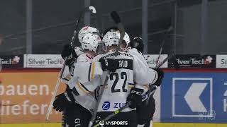 Game Highlights EHC Kloten vs HC Lugano 43 n P [upl. by Egroej]