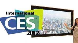 CES 2012 Worlds First 8K HDTV Prototype  16x 1080p resolution [upl. by Jenny]