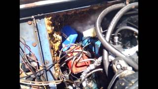 Looking for cause of excessive blow by in a AMC Jeep 232 engine REDROB 19 [upl. by Krissie]