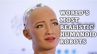 The 6 Most Realistic Humanoid Robots  These Robots Freaked Us Out [upl. by Ecal318]