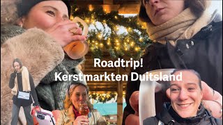 ROADTRIP  kerstmarkten Duitsland  Vlogmas [upl. by Feetal]