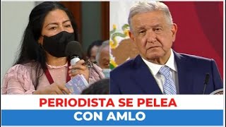 REYNA HAYDEE RAMÍREZ ENFRENTA a AMLO en la MAÑANERA DENUNCIA CENSURA por sus PREGUNTAS INCÓMODAS [upl. by Nath]