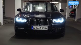 2016 BMW 730d  LASER Light Testdrive 60FPS [upl. by Oiraved889]