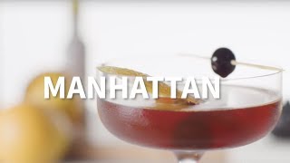 Manhattan Cocktail Recipe [upl. by Annaira]