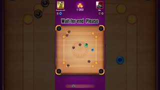 Opponent timed out amazing👍 indirect shot💕ArbazCarrom shortviral trending [upl. by Dumm]