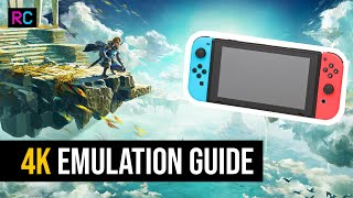 Nintendo Switch on PC  4K Emulation  Yuzu  Beginners Guide [upl. by Standford]