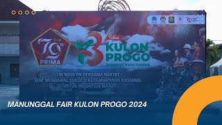 MANUNGGAL FAIR KULONPROGO 2024  LintasInfo [upl. by Notserp]