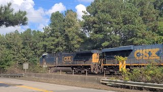 CSX M652 Helene Reroute by North Collier Petersburg VA 10052024 [upl. by Alys]