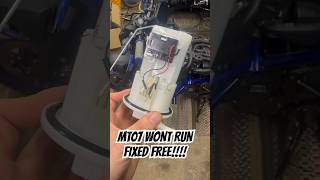 MT07 FUEL PUMP FIX BIKE WONT START [upl. by Adroj]