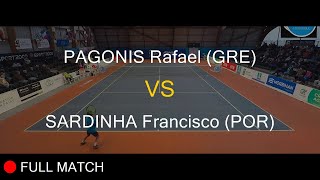 PAGONIS Rafael GRE VS SARDINHA Francisco POR  Open Super 12 Auray 2023 [upl. by Reivaz]