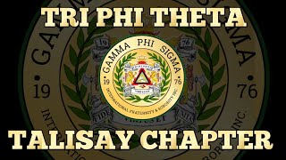 TRIHEDRON SONG FROM TRI PHI THETA TALISAY CHAPTER [upl. by Thesda]