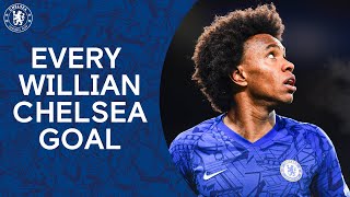 Every Willian Goal So Far  Ultimate Skills Tricks amp FreeKicks from the Brazilian [upl. by Frisse]