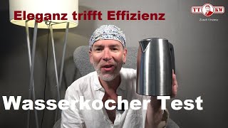 Schnelles aufkochen stilvolles Design und langlebige Qualität AEG Edelstahl Wasserkocher Test [upl. by Euqinotna]