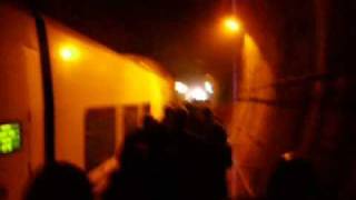 Simulacro de incendio en el tunel de guadarrama [upl. by Gilead]