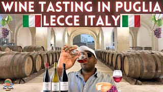 Wine Tasting in Puglia Lecce Italy at LAstore Masseria amp Winery  Southern Italy Adventure 🇮🇹 [upl. by Lepine]