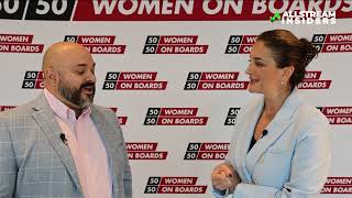 Allstream Insiders amp Lilac Guzman at 50 Women 50 On Board [upl. by Ateekan]