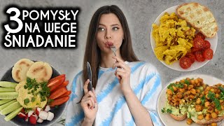 3 POMYSŁY NA WYTRAWNE WEGE ŚNIADANIE 🥑🥪 [upl. by Manup571]