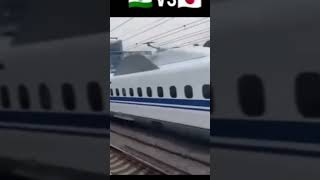 Japans train vs indian train 🚂 [upl. by Ellehcer951]