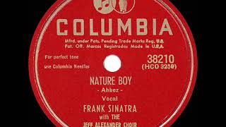 1948 HITS ARCHIVE Nature Boy  Frank Sinatra a cappella [upl. by Hapte]